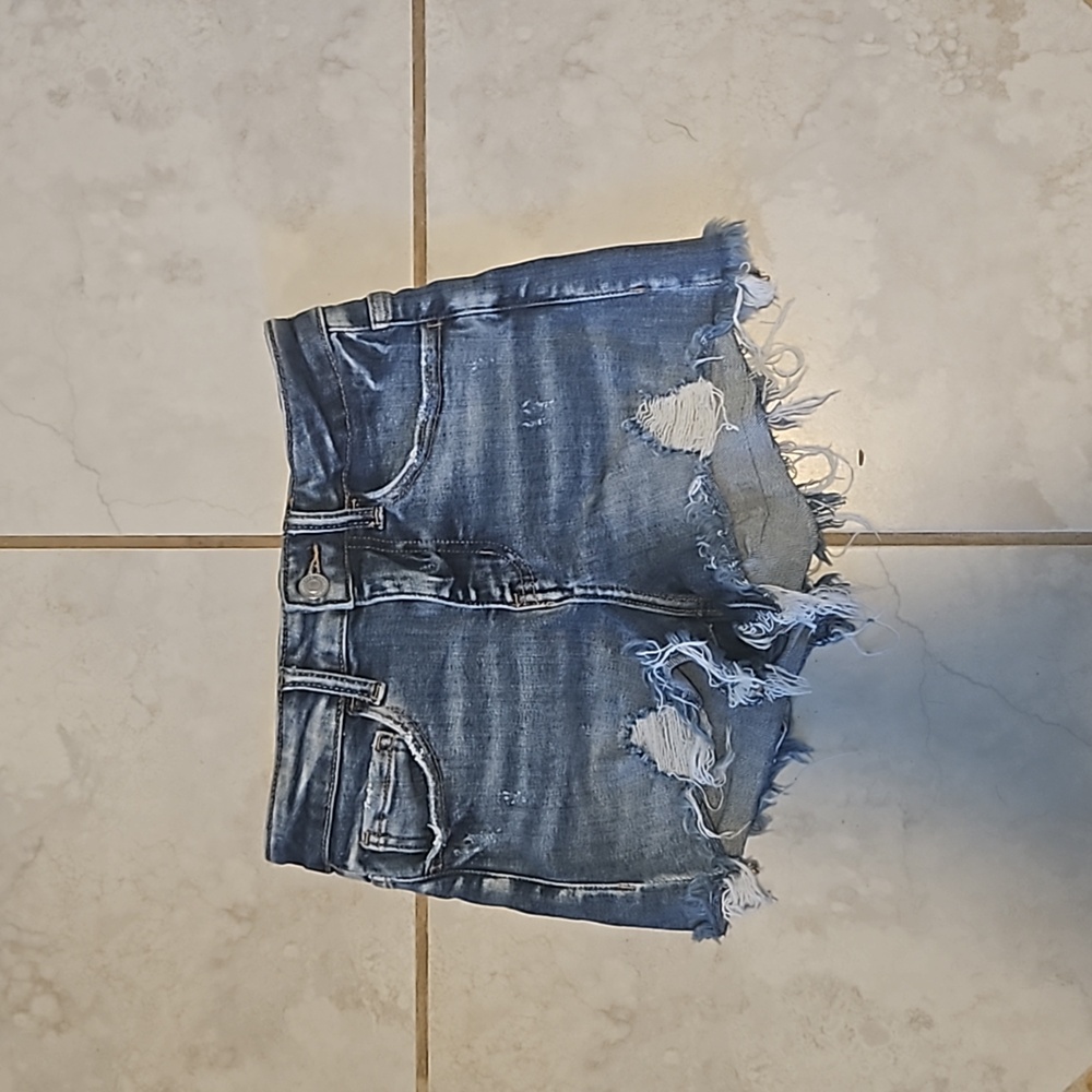 Vervet jean shorts